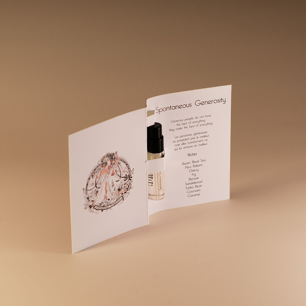 Spontaneous Generosity Echantillon de Parfum – Image 2