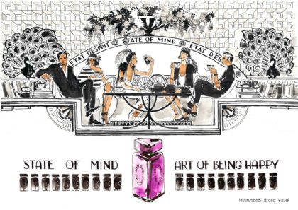 Salon de thé versailles, State of mind